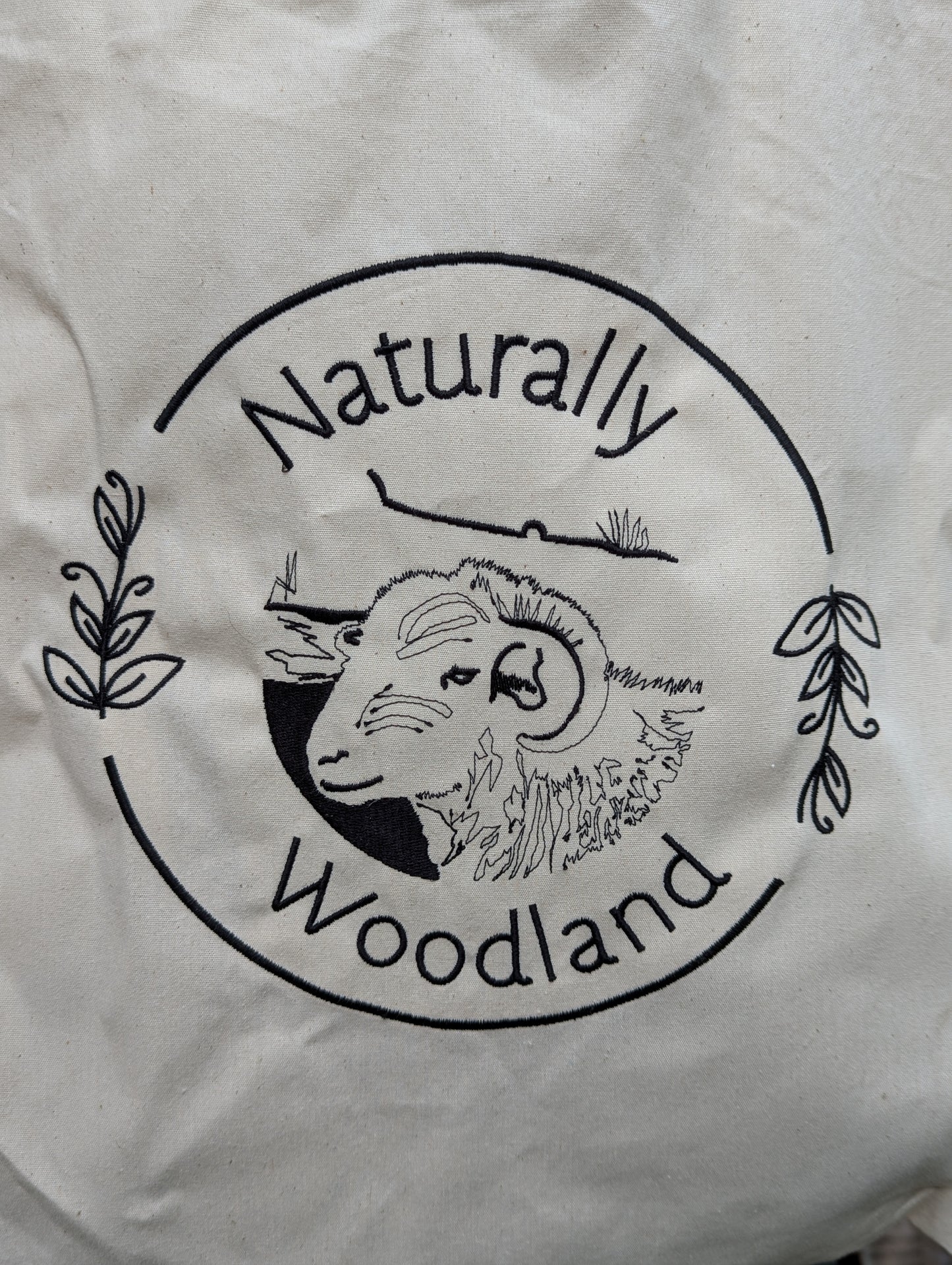 Naturally Woodland Cotton Tote Bag
