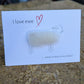 Valentine's Day Card (Sheep Lovers)