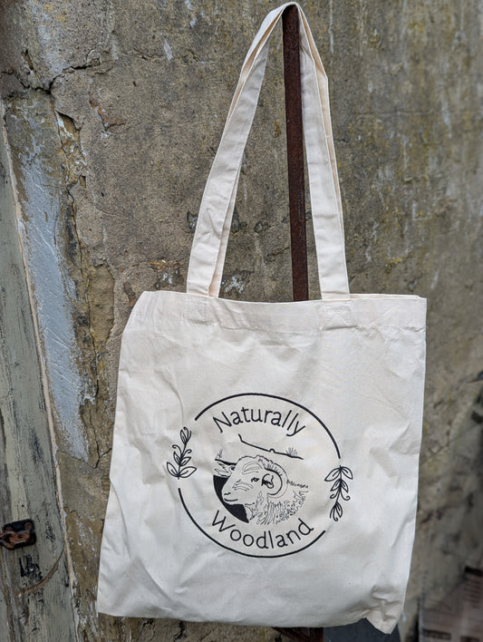 Naturally Woodland Cotton Tote Bag