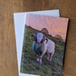 Printed Sheep Card